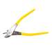 Diagonal Cutting Pliers, 9", Angled Head